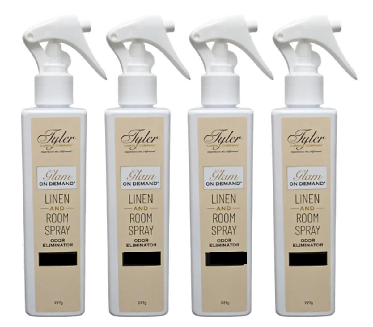 BLESS YOUR HEART Glam on Demand - Room or Linen Spray by Tyler Candles - 8oz (PACK OF 4)
