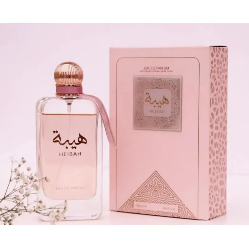 Lattafa Heibah Aromatic Floral Eau de Parfum - 100ml (3.4 fl.oz) High-Quality Elegant Single Item EDP Sprays, Sandalwood-Notes Sweet Unisex Fragrance by Ard Al Zaafaran