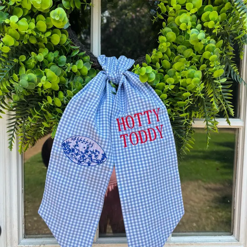 HOTTY TODDY WREATH SASH