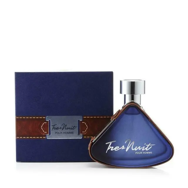 Armaf | Tres Nuit | Men's Fragrance | 100 ML 3.4 OZ | Eau De Parfum | Citrus - Powdery & Aromatic Lavender