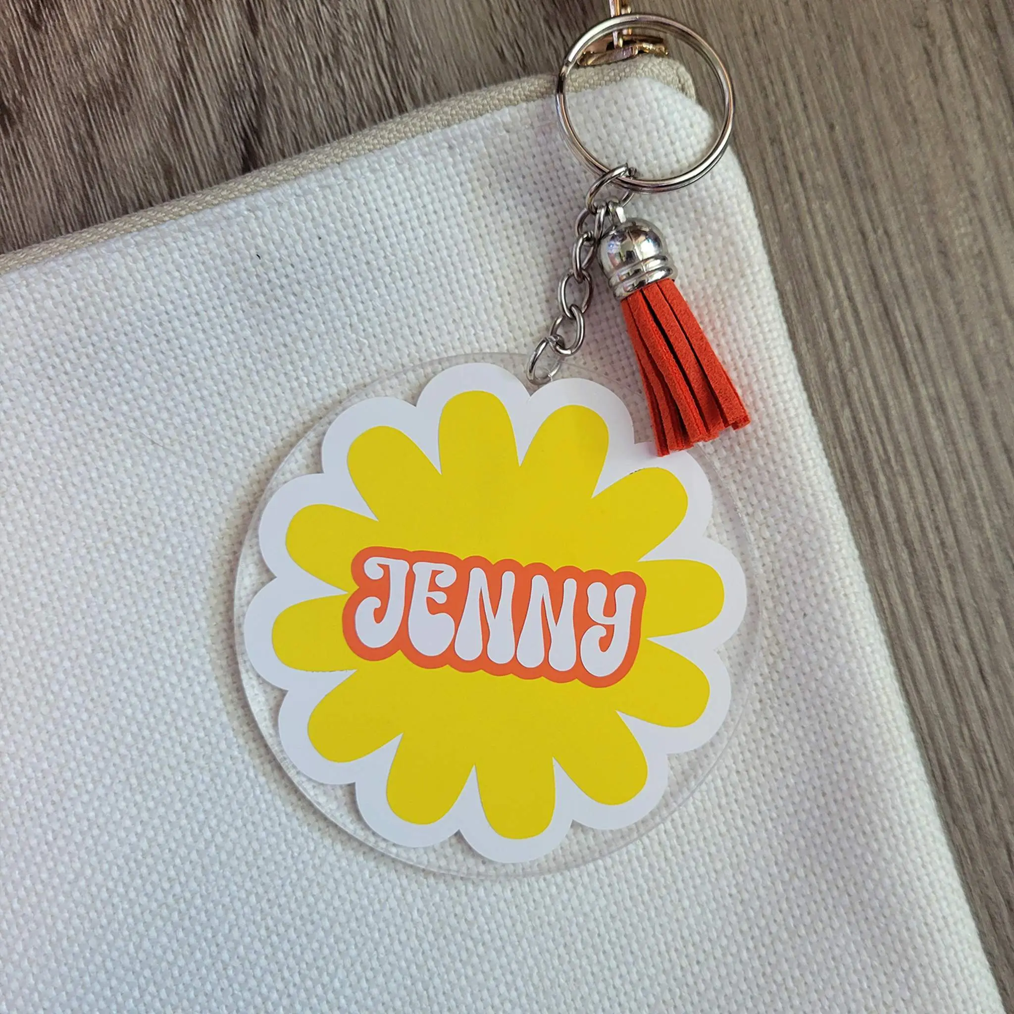 Groovy Days Backpack Tag - Perfect for School and Travel