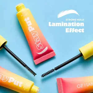 Oz Lab Brow Lamination Glue - Strong Hold Formula for Defined Brows - 1st Steps Application - Perfect for Lamination Effect