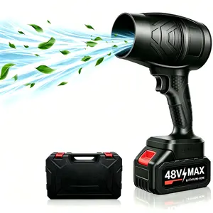 Cordless Turbo Power Air Duster & Leaf Blower, Violent Turbo Fan, Turbo Jet Blower, Pure Copper Motor, Car Drying After Wash, Handheld Snow Blower – Home Improvement & Garden Maintenance Must‑have, Holiday Gift for Family