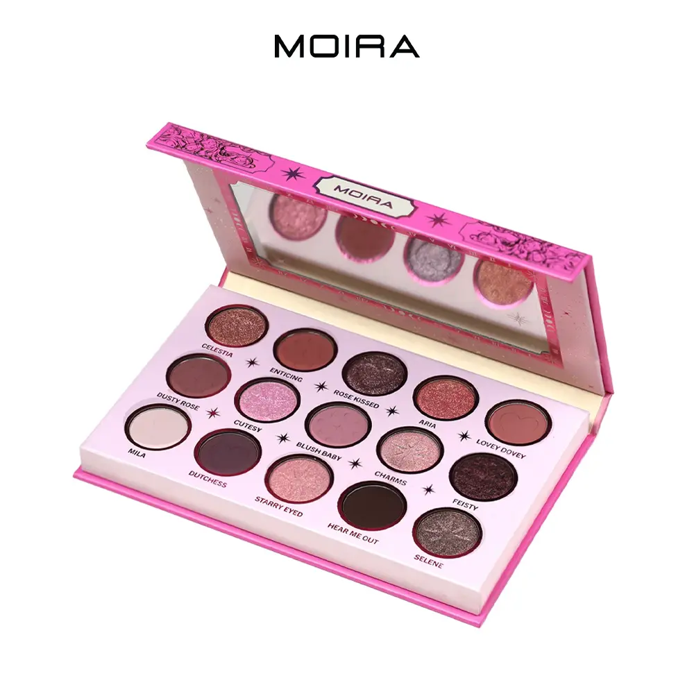 MOIRA | Lover's Starlight Eyeshadow Palette | Romantic Matte & Shimmer Eyeshadows for Dreamy Glam Looks