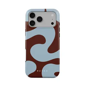 BURGA Core Phone Case for iPhone 17/16/15/14/13/12/11 Air/plus/Pro/Pro Max - Vintage Luxury, Glossy Finish, Slim Fit, Shockproof Protection, MagSafe Compatible, Scratch-Resistant, Signature Design