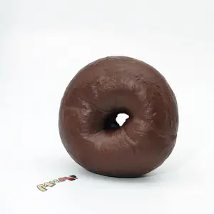 MHM Squishy Series Chocolate Bagel Simulation Food Sticky Hand Wet Soft Slow Bounce Stress Relief Toys