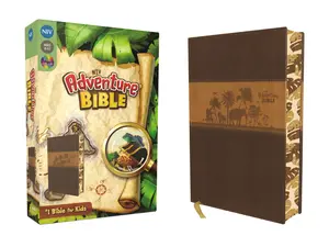 NIV, Adventure Bible, Leathersoft, Brown, Full Color (Adventure Bible) by Lawrence O. Richards||Zondervan [Leatherbound Book]
