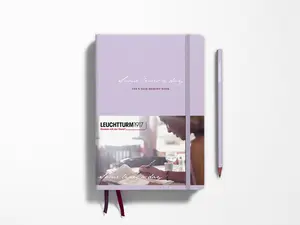 Leuchtturm 1917 Some Lines a Day - 5 Year Journal - Lilac