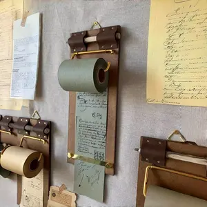 Vintage Style Sticky Notes Roll, Sticky Labels, High-Quality Adhesive Paper Rolls, Perfect for Home & Office Use, Durable Design, Easy Tear-Off Sheets