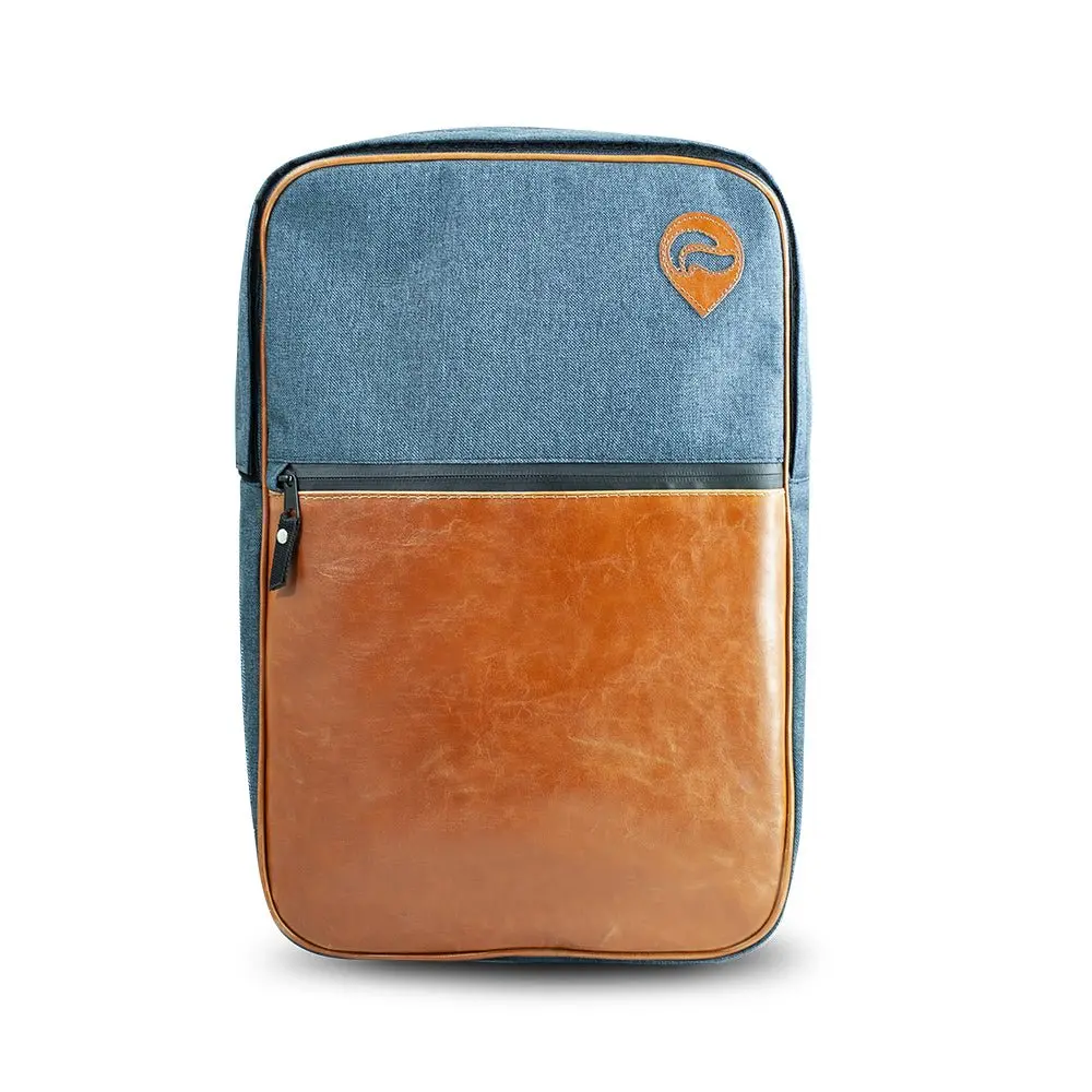 Urban - Oxford Navy Blue W/Orange Leather
