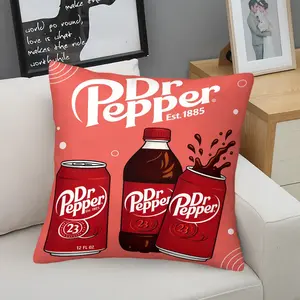 Pepper Doctor Single Sided Pattern Pillow, 1 Piece Including Pillow Core, Soft And Durable, Suitable For Children And Adults, Daily Holiday Birthday Gifts For Beds, Sofas, Cars, Bedroom Decorations