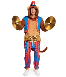 Men's Clapping Monkey Costume