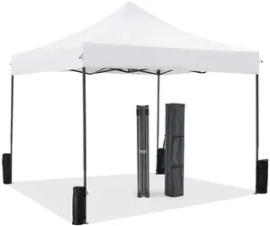 Sweet Furniture S - Canopy Tent 10x10 Pop Up Canopy Heavy Duty  Waterproof Portable Tent Pop Up Shade Canopy with Sand Bags