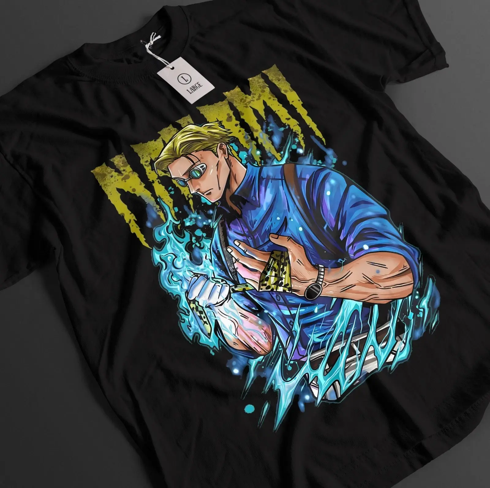 Jujutsu Kaisen Shirt Nanami T-Shirt, 90s Graphic Tee, Vintage Short Sleeve Crewneck Tees