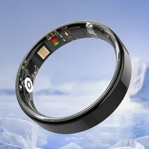 Smart Ring for Wearable Devices, Gesture Control for Video Viewing and Photography, Design for Both Men and Women, Fitness Tracker with Multiple Exercise Modes, Pedometer for Measuring Distance and Steps, Waterproof Pedometer, Couple Accessories, Gift