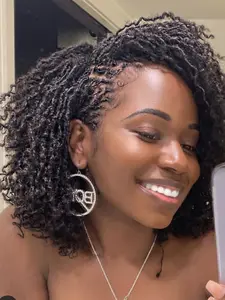 Real Human Hair Dreads Raw Material, Braiding Dreadlock, African Braids Extensions 50g Pack, 12 Inch Human Hair for braiding