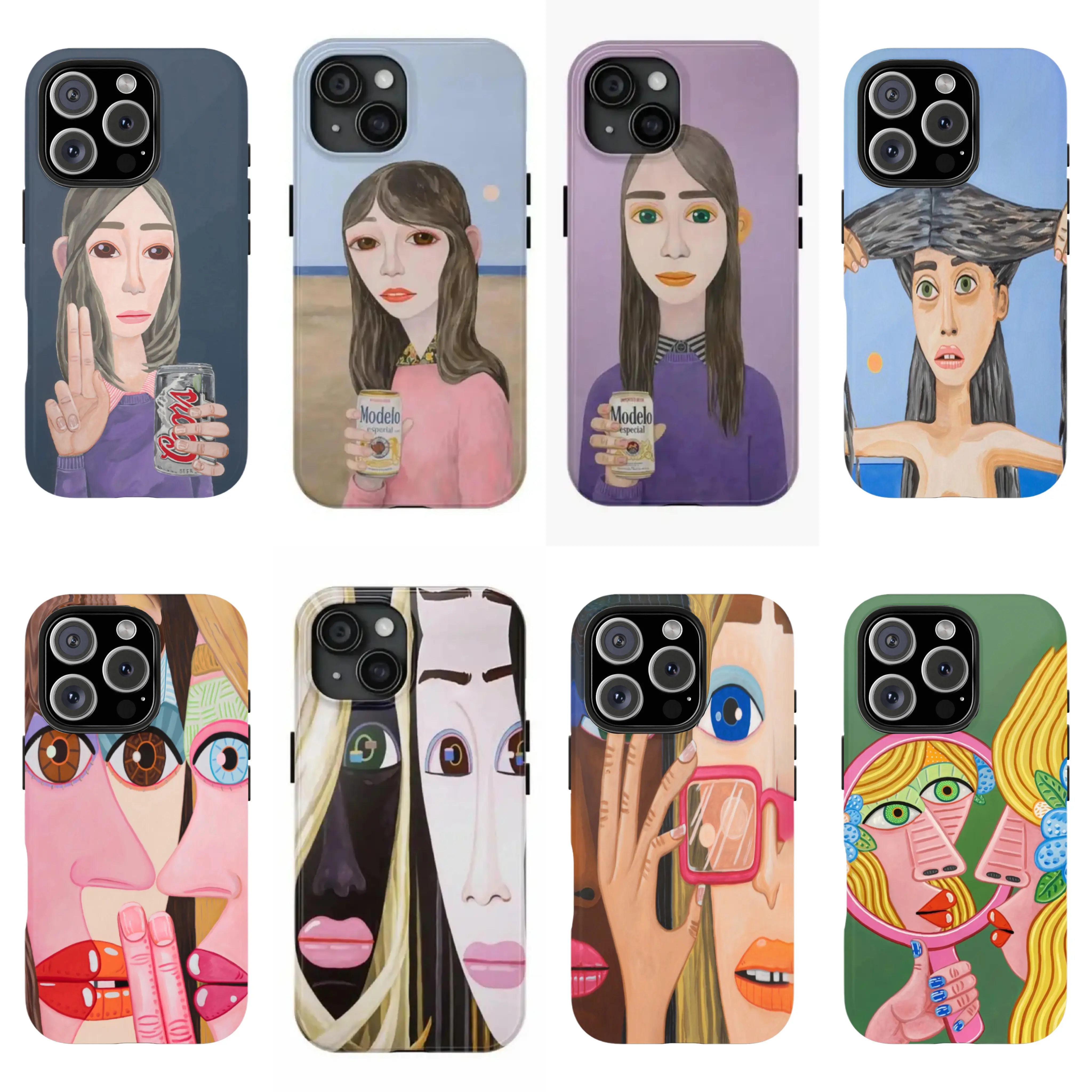 Raf Simons x Brian Calvin Themed Phone Case Premium Matte Texture, Protection, Shockproof, Anti-Drop, Anti-Fingerprint For IPhone 17-12, Pro Max, Pro Plus, and Samsung S25-22 Protection Safety