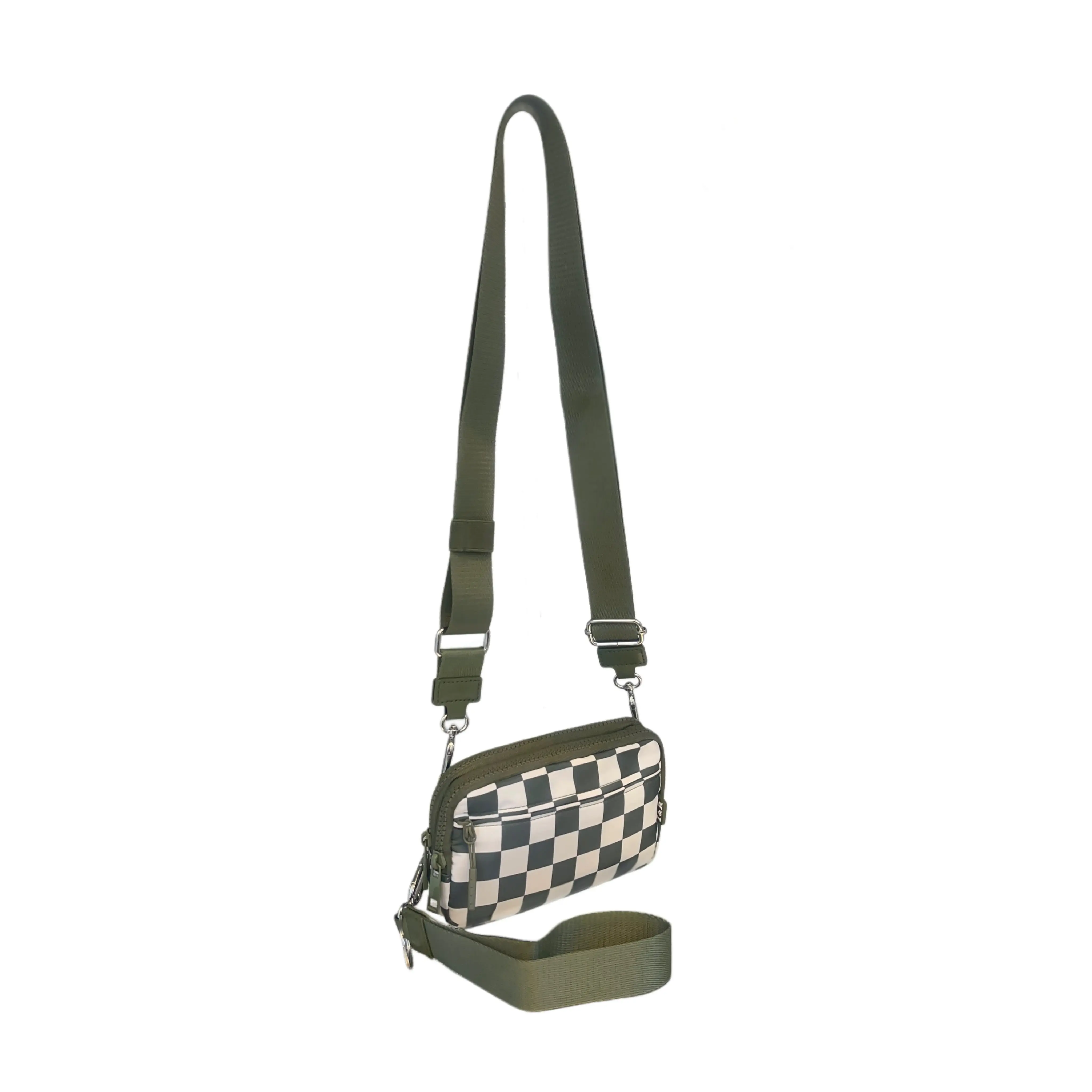 Olive Checkered (with strap)