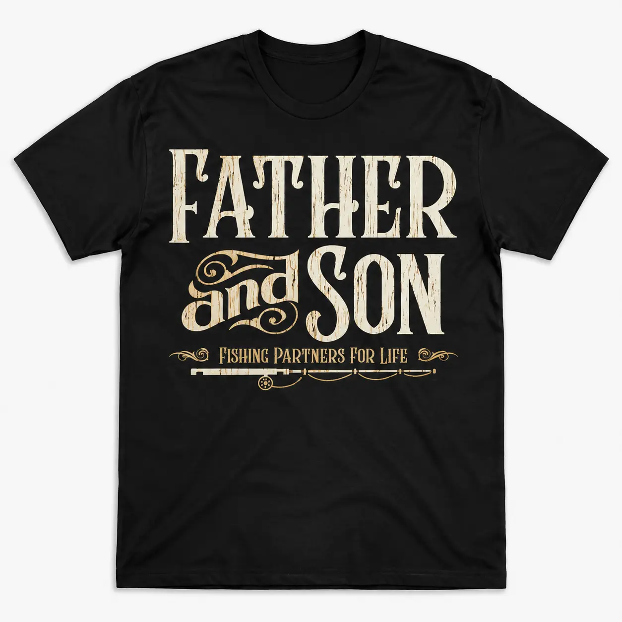 Father Son Fishing Partners T-Shirt, Dad Gift.png