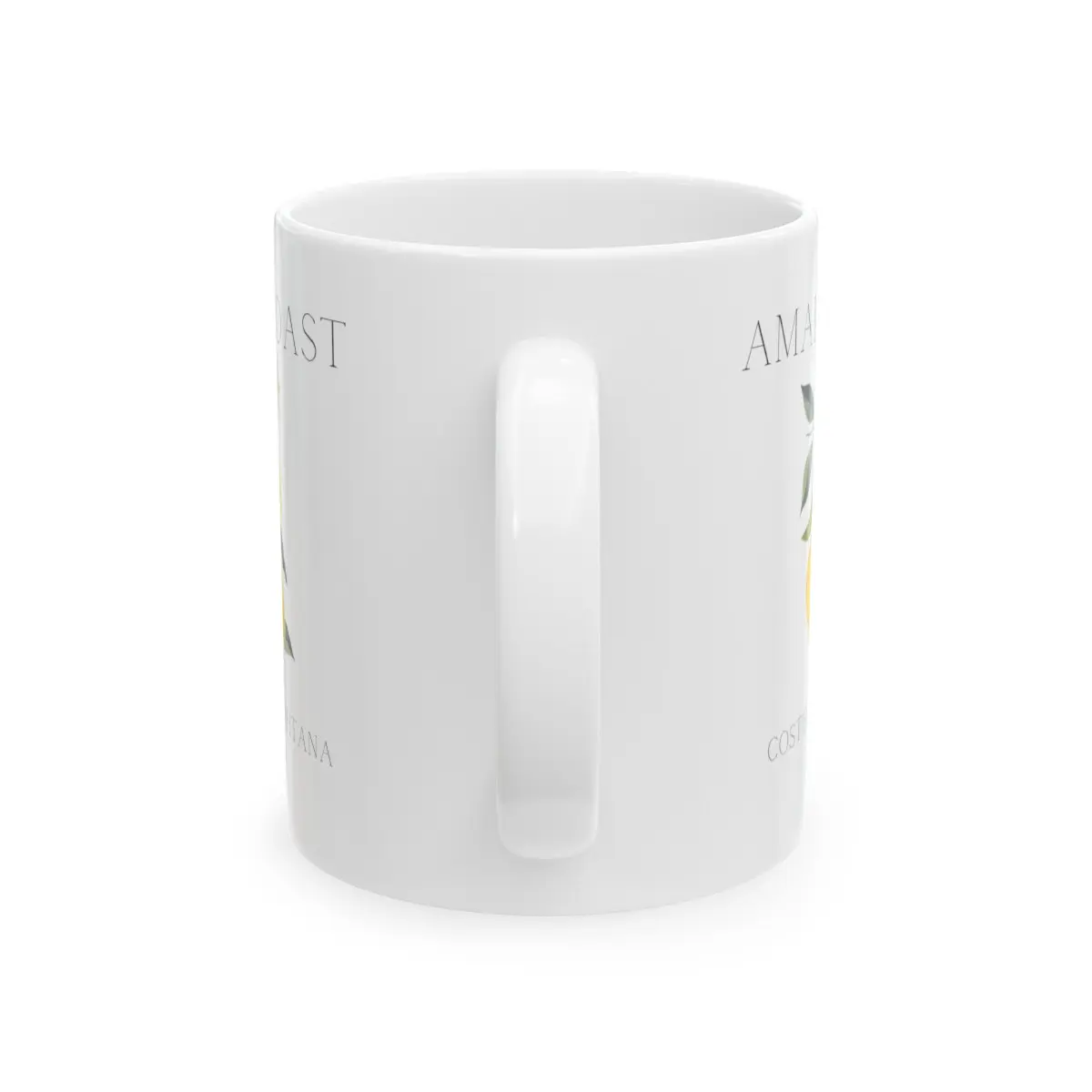 Amalfi Coast Lemons Mug, Amalfi Italy, Italian European Vacation Travel  Souvenir, Italy Aesthetic Mug, Cute Italian