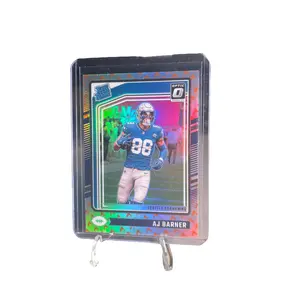 2024 Panini Prizm Rookie AJ Barner #204 Fire Emoji