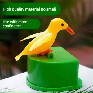 Smart Bird Toothpick Dispenser, Creative Cute Woodpecker Toothpick Box, Fully Automatic Toy, Press Type Home Use