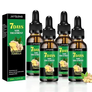 JAYSUING 7-Day Nail Fungus Treatment  Ginger-Infused! Softens Thick Nails, Brightens Discolored Toes/Fingers, Natural Anti-Infection Repair for Daily Nail Care