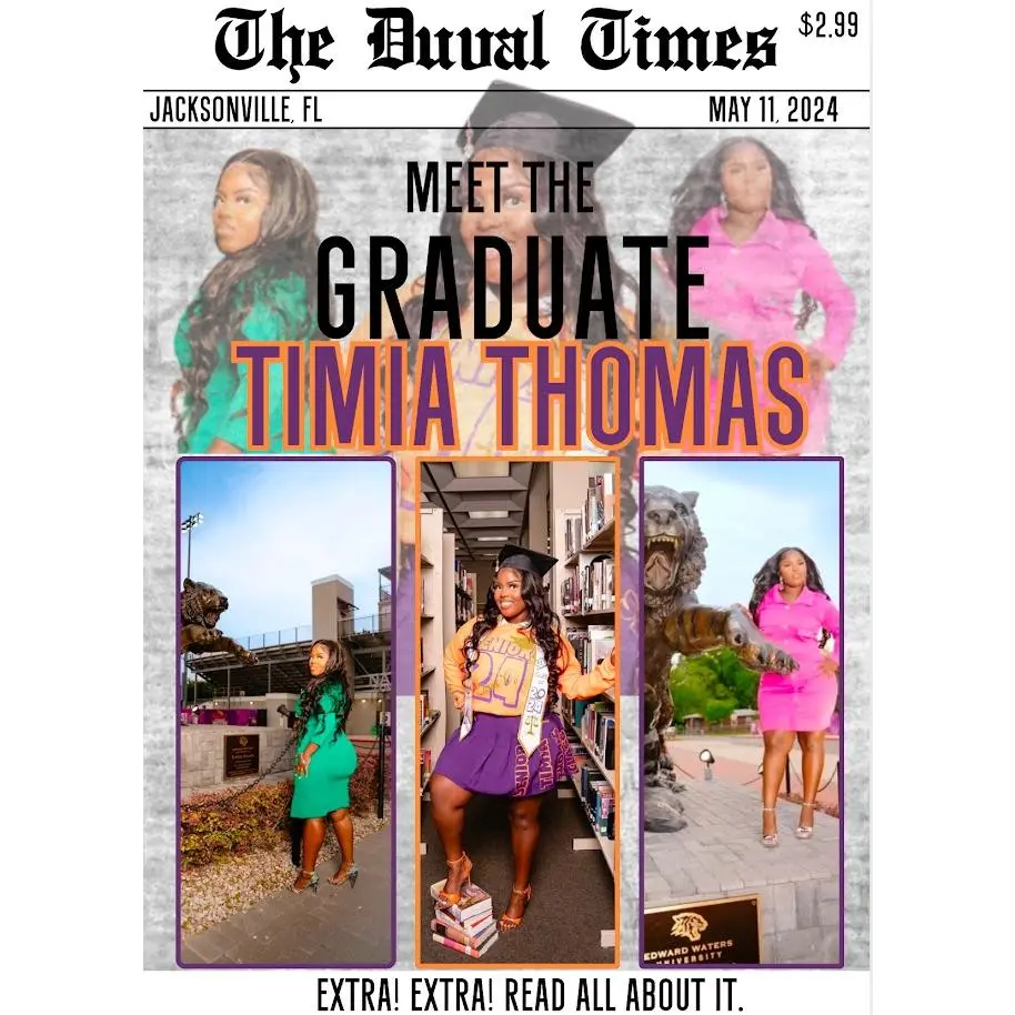 Custom Newspaper Style Magazine Cover #1 – Personalized Headline Keepsake – Photo Newspaper Design