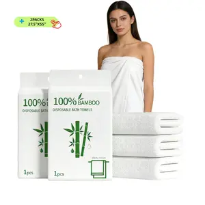 Disposable Towels Extra Thick& Large Size Dry Wipes Extra Thick Soft And Clean Facial Disposable Bath Towels for Sensitive Skin, Makeup Removing, Cleansing, Nursing, Travel, Versatile Use, 27.5×55 Inches