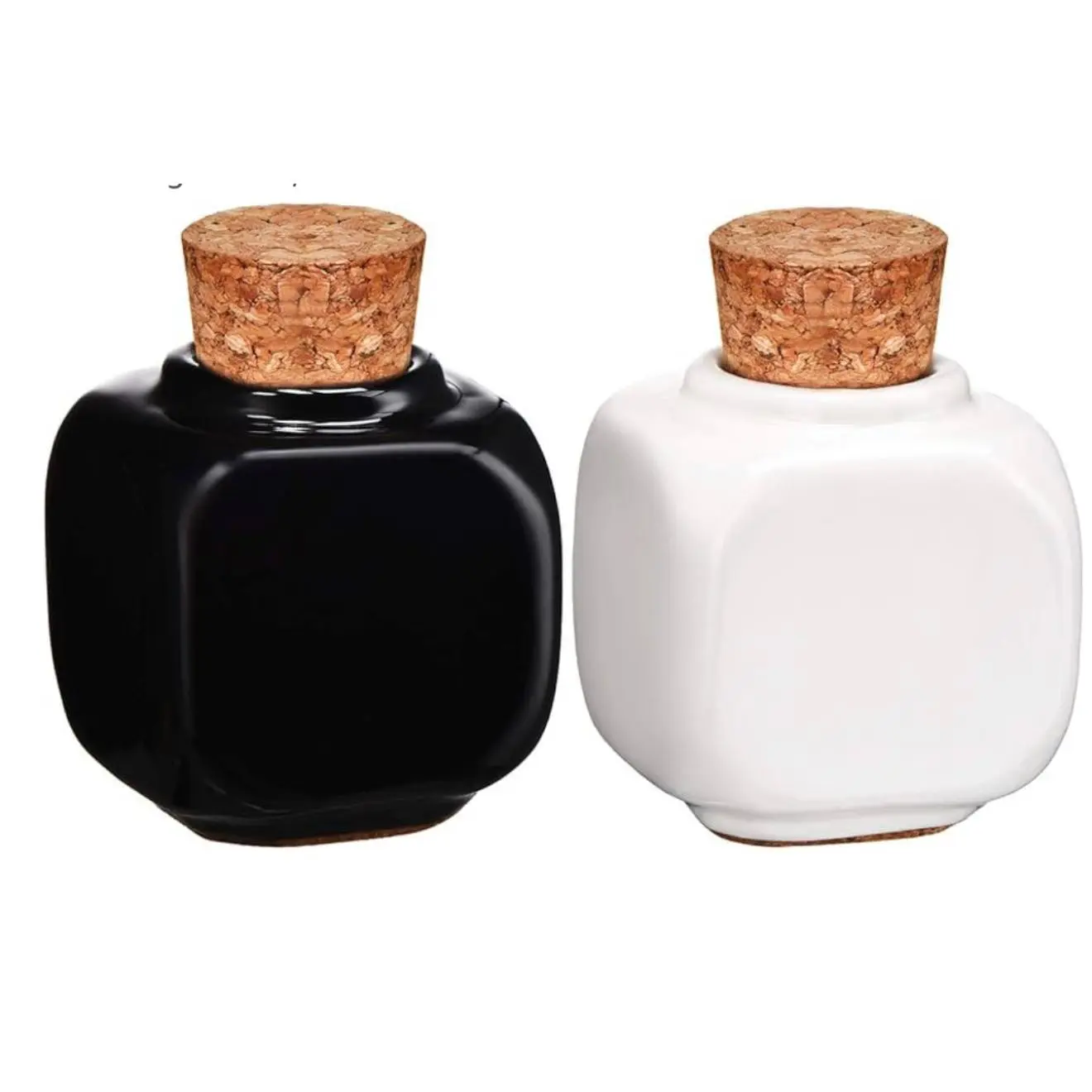Ceramic Square Dappen Dish - Nail Art Canister, Beauty & Personal Care Nail Decoration Accessory, Beauty Products