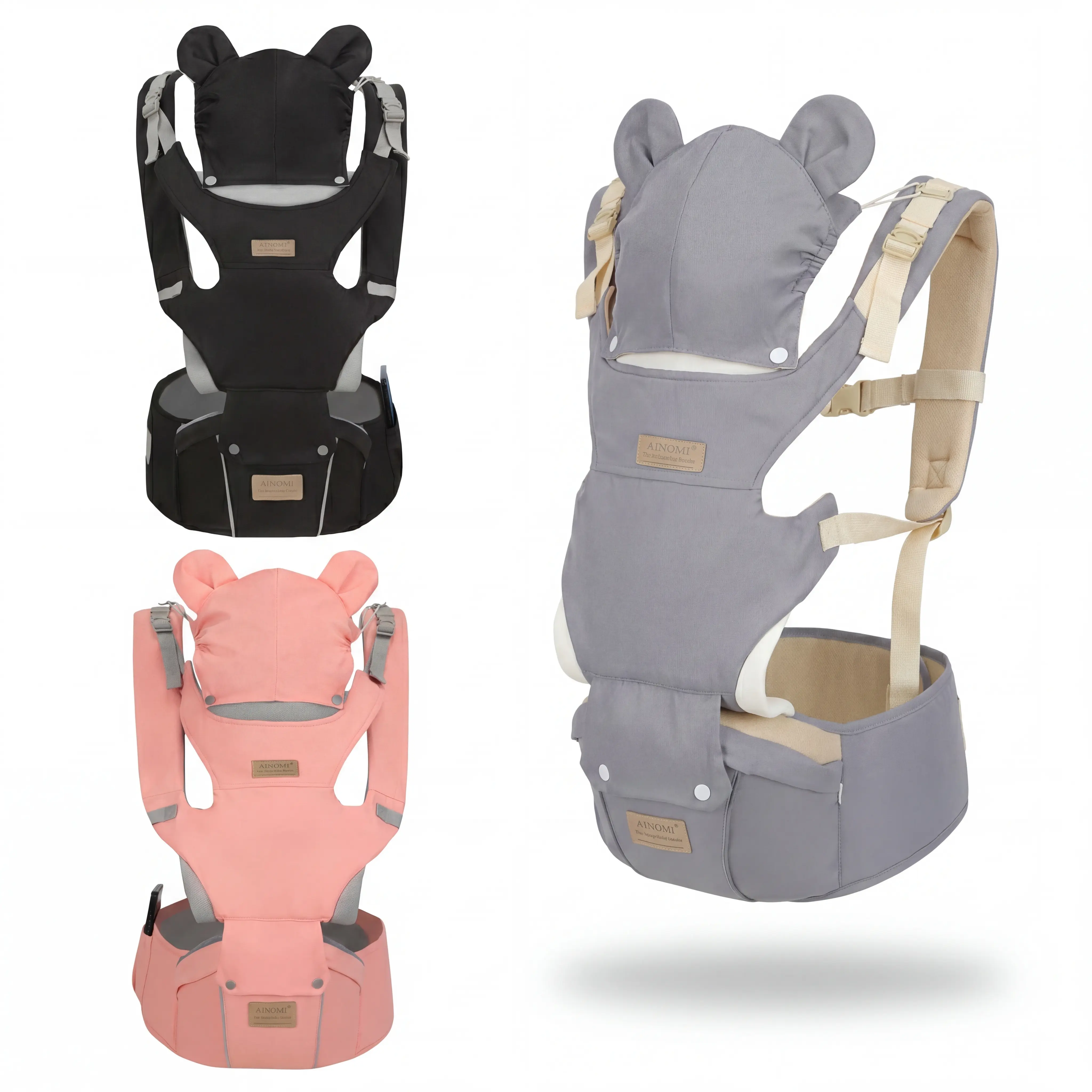 Baby Carrier Viral Ergonomic Baby Carrier #TikTokMadeMeBuyIt Baby Wrap Game Changer Hands Free Baby Sling Must Have Baby Carrier Hip Seat Newborn to Toddler Carrier lightweight infant velcro child coco ongo