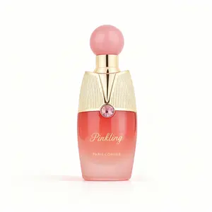 Paris Corner Perfumes Pinkling EDP Women's Fragrance 100ml 3.4 Fl Oz Enchanting Amber Floral Blend with Cherry & Saffron