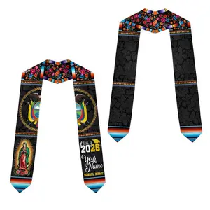 Personalized Ecuadorians Graduation Stole 2026, Ecuador Graduation Sash, Ecuador Flag Stoles, Class Of 2026, Graduation Stole Custom, TNA219