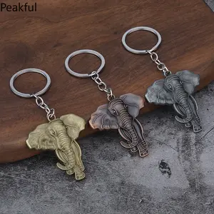 2/3PCS Zinc Alloy Elephant Keychain – Cute Animal Pendant, Perfect Bag Charm & Car Keychain, Unique Travel Souvenir Gift, Stylish Key Holder for Men & Women, Ideal for Everyday Use
