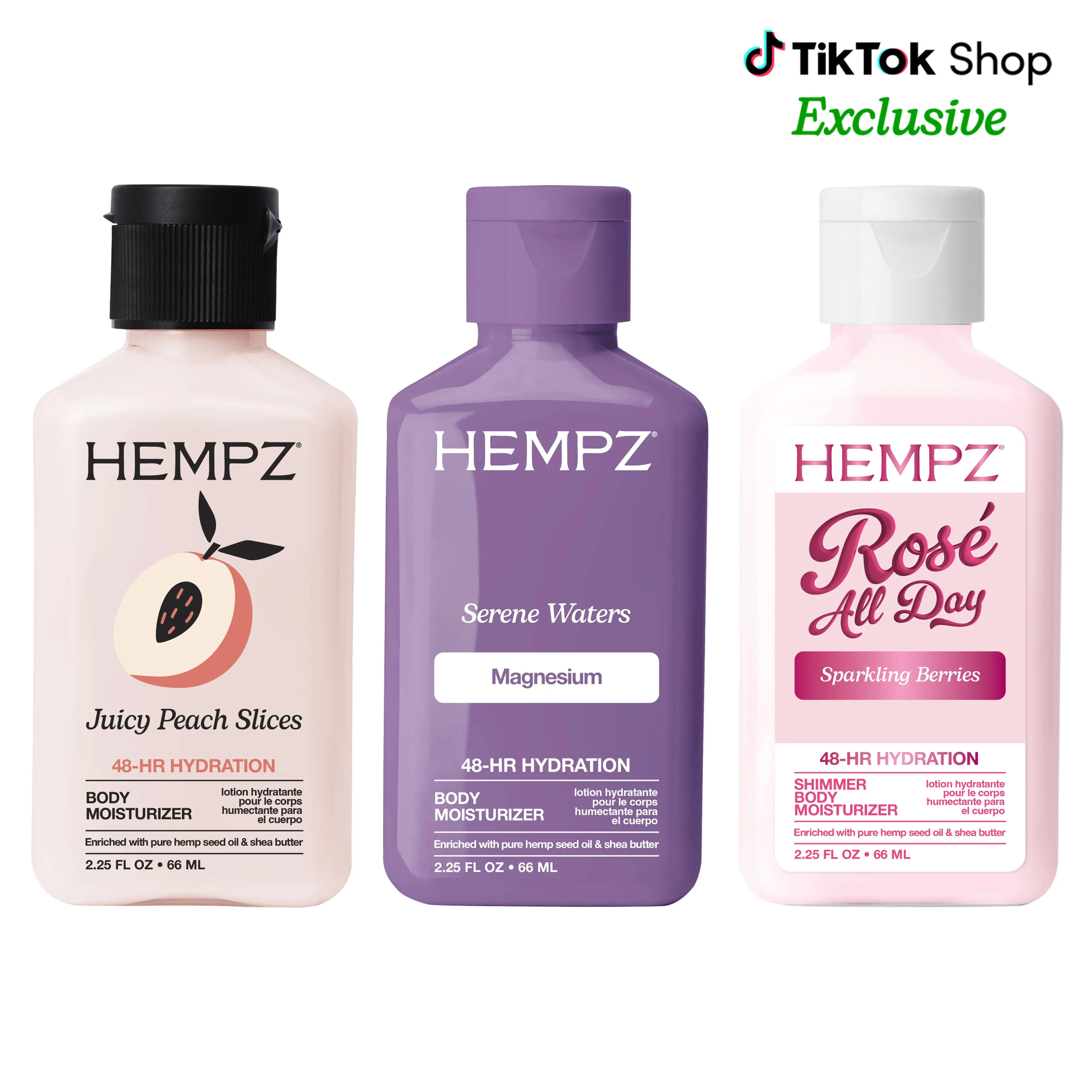 Hempz Exclusive Spring 26' Mini Body Lotion Bundle