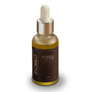 Mokko Argan Beard Oil - 30ml Lightweight Formula for Men's Grooming - Softens Coarse Hair, Reduces Itchiness, Promotes Growth - Vegan & Cruelty-Free - Daily Use for Frizz Control