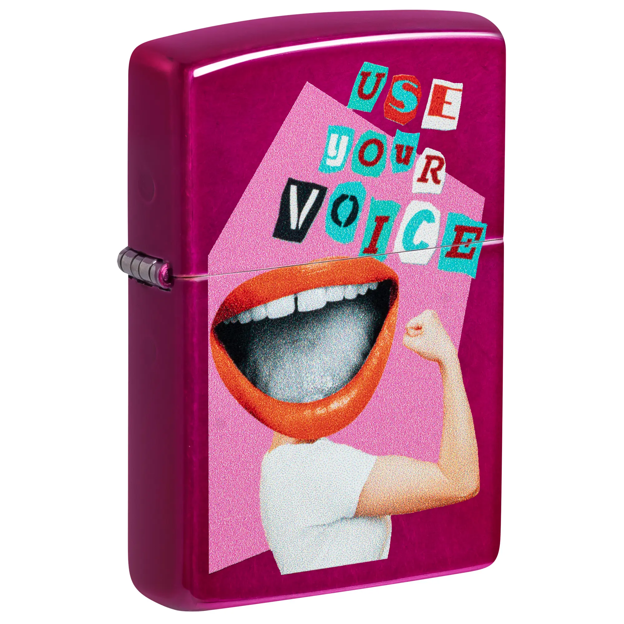 Zippo Use Your Voice Design Pocket Lighter - Made in USA
