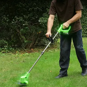 Electric Push Cylinder Lawn Mower, Rechargeable Small Household Grass Cutter and Trimmer, Affordable Outdoor Gardening Tool for Home Outdoor Use