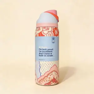 [NEW2026] Xingchun spring 32 oz Water Bottle, Leakproof,Insulated Water Bottle Button Drinkware, Valentine DayGift, Gift For Her ss2