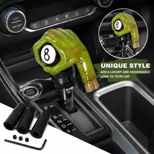 Zombie Hand 8 Ball Gear Shift Knob – Universal Manual/Automatic Car Shifter Lever Handle, Horror Style Custom Interior Gear Stick for Car Truck SUV#ZombieShiftKnob #8BallShiftKnob #ShiftKnob #GearShiftKnob #CarAccessories #CarModsUniversal Gear Shifter