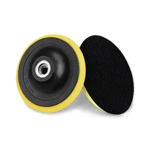 Angle Grinder Sanding Pad 3/4/5/6/7inch Buffing Pad M10 M14 Backing Pad Sanding Holder Disc Orbital Sander Woodworking Polishing High Speed Polish Buffing Wheels
