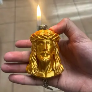 Jesus Piece Bic Lighter Case