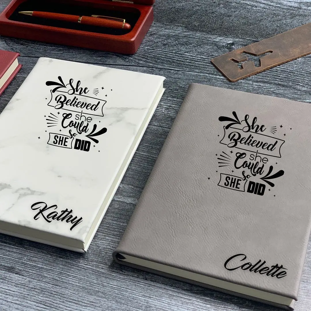 Personalized Leather Journal & Notebook