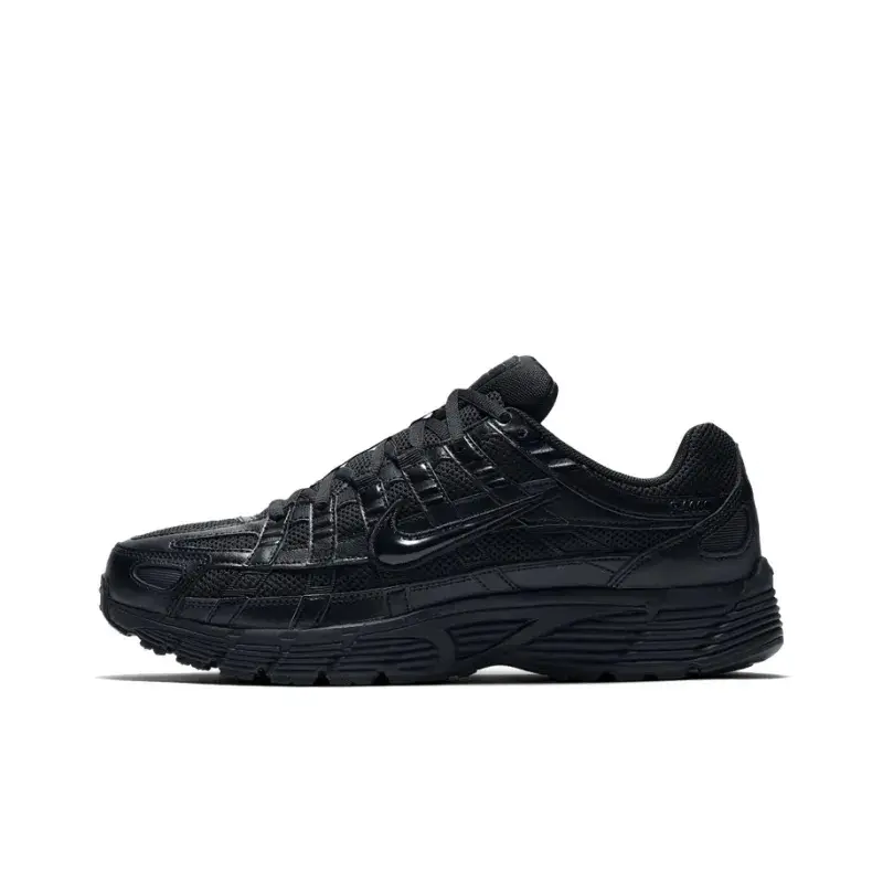 Nike P-6000 Black Men’s Athletic Casual Footwear, Casual Sneakers, Daily Sneaker Shoes, Plain Color Sneakers, Athletic Fashion Sneakers