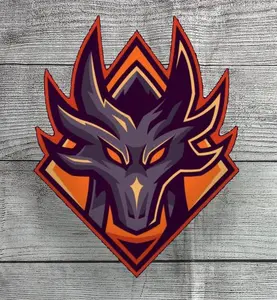 Glossy Painted Dragon-Shaped Solid Wood Sign, Monster-Themed Novelty Sculptural Wall Art Decoration for Home Room Decor, Monster-Themed Wall Arts
