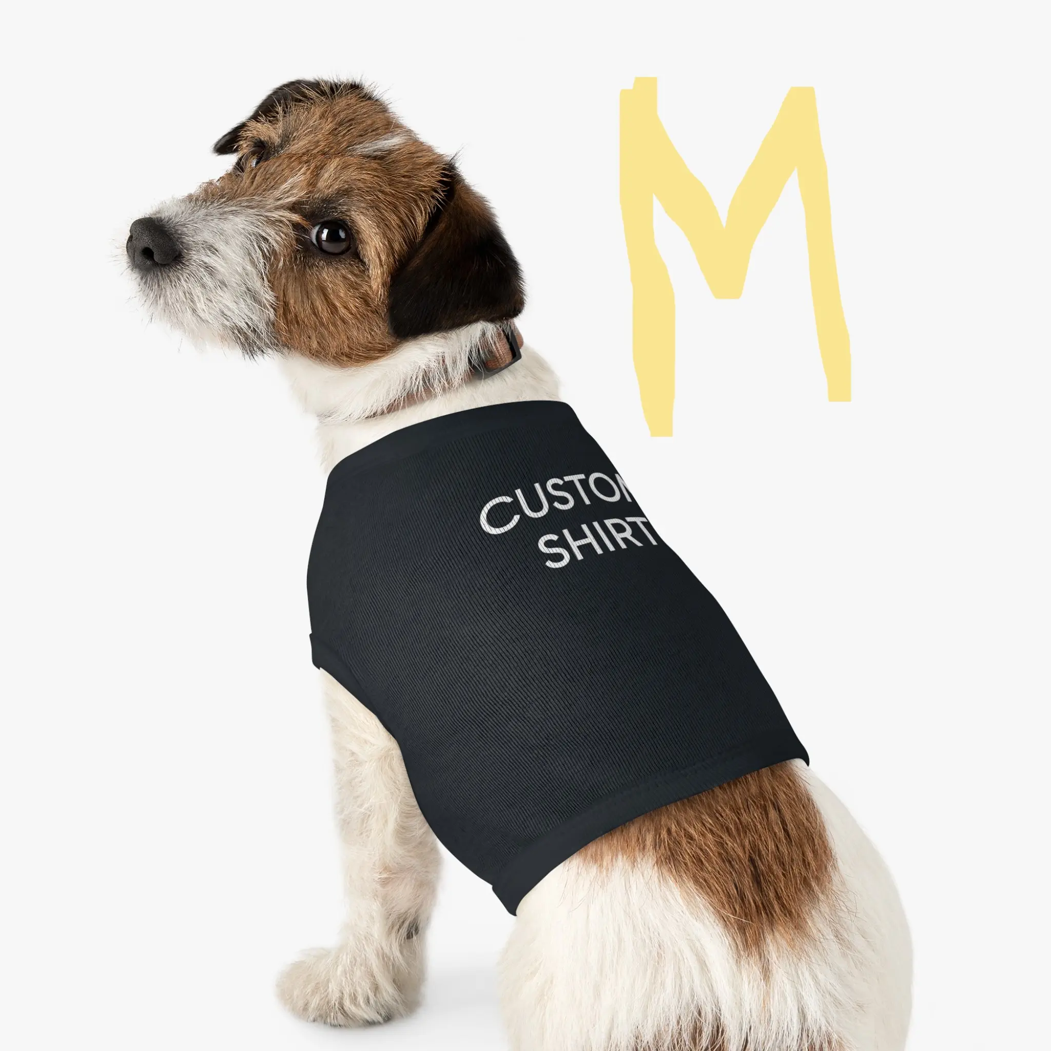 Custom Personalized T-shirt with Name or Message for Pet