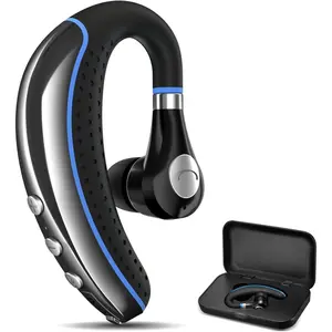 Bluetooth Headset Wireless Earpiece V5.0 Ultralight Hands Free for Business/Office/Driving/Sporting
