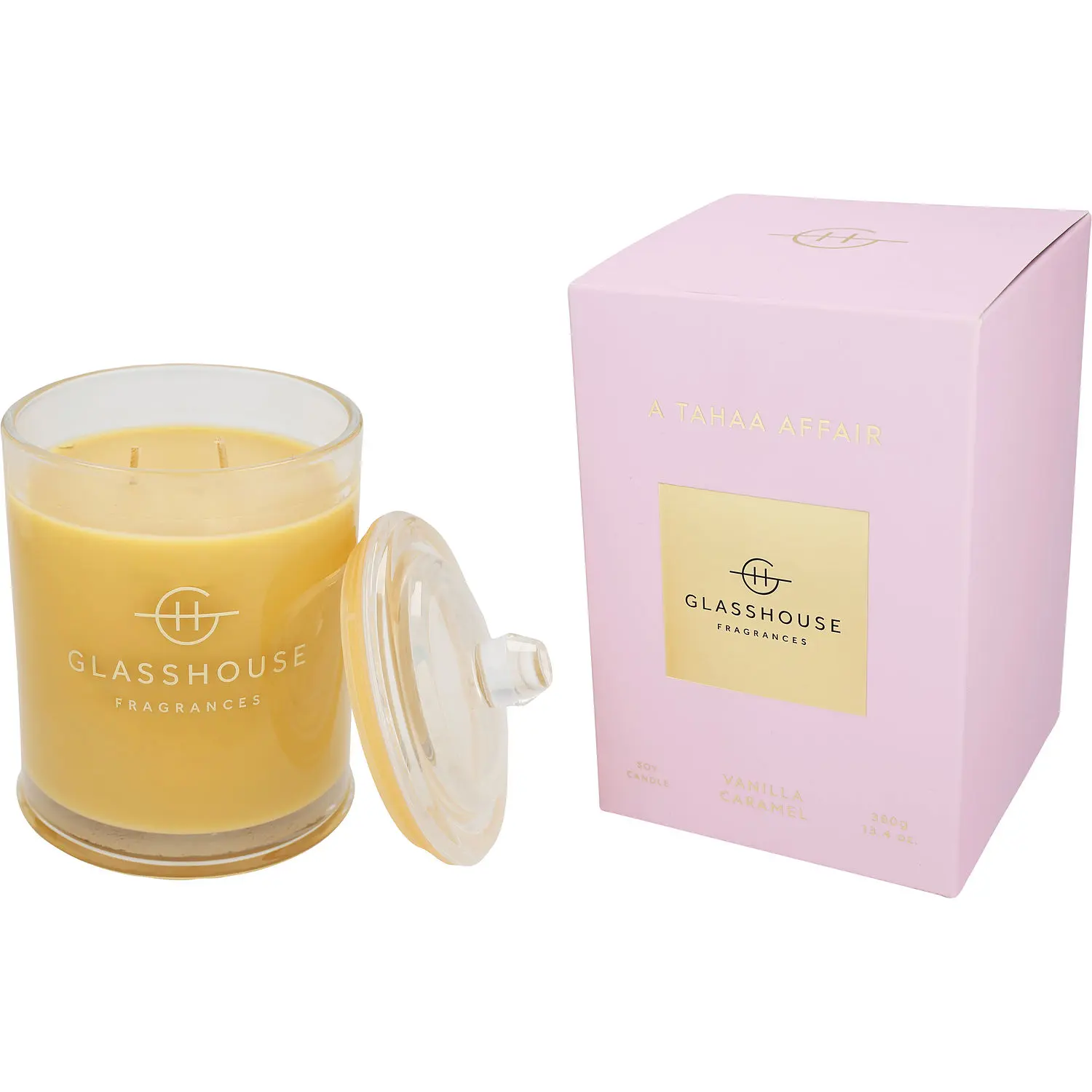 Glasshouse A Tahaa Affair By Glasshouse Soy Candle For Unisex Glasshouse A Tahaa Affair By Glasshouse Soy Candle For Unisex