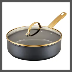 Farberware Forged Induction 3qt Ceramic Nonstick Covered Saute Pan