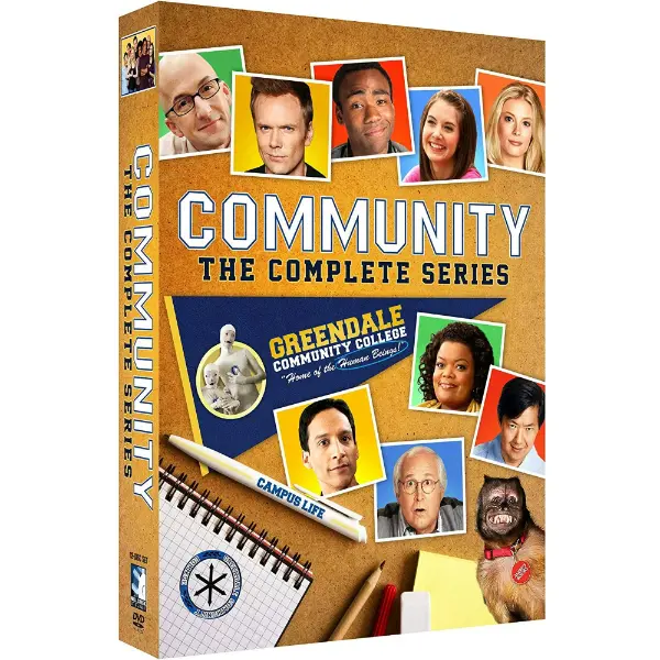 High Quality Community 12-Disc DVD Box Set - Seasons 1-6, Brand New Factory-Sealed Comedy Video Collection with Humor, Special Features, Bonus Content, 12-Disc Set